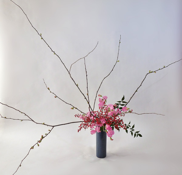 2012年1月30日月曜日、福島県郡山市・菅野草苑（かんのそうえん）教室で学ぶ秋元寛子さんの作品