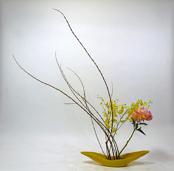 2011年12月13日火曜日、福島県郡山市・菅野草苑（かんのそうえん）教室で学ぶ国分華苑さんの作品