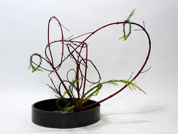 2011年12月28日水曜日、福島県郡山市・菅野草苑（かんのそうえん）教室で学ぶ根本和良さんの作品