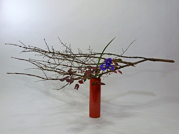 2011年12月5日月曜日、福島県郡山市・菅野草苑（かんのそうえん）教室で学ぶ大河原喜恵さんの作品