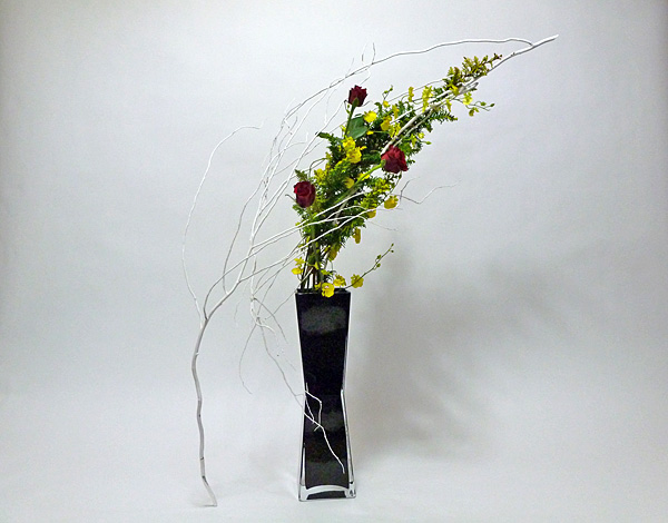 2011年12月21日水曜日、福島県郡山市・菅野草苑（かんのそうえん）教室で学ぶ大河原喜恵さんの作品