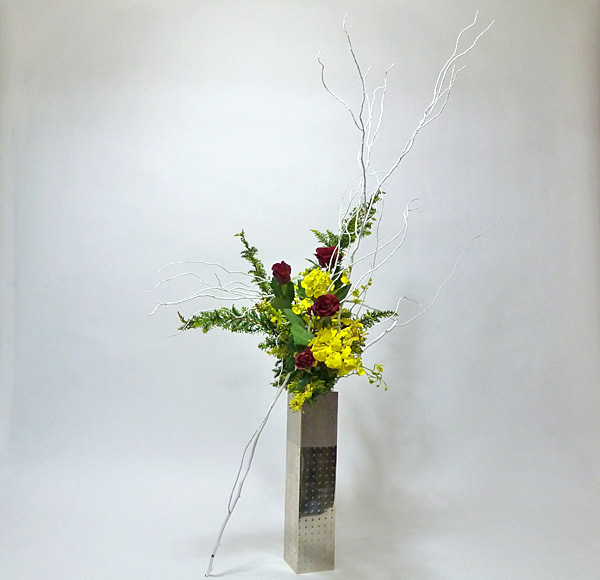 2011年12月22日木曜日、福島県郡山市・菅野草苑（かんのそうえん）教室で学ぶ石本草佳さんの作品