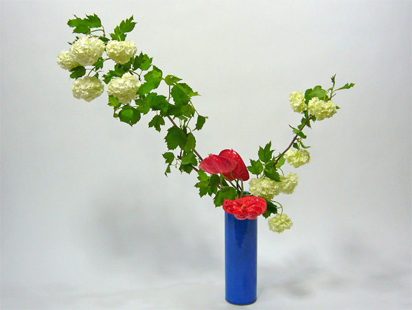 2011年6月27日月水曜日、福島県郡山市・菅野草苑（かんのそうえん）教室で学ぶ渡邉美世子（わたなべみよこ）さんの作品