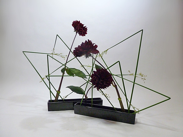 2012年8月8日水曜日、福島県郡山市・菅野草苑（かんのそうえん）教室で学ぶ樋口苑澪さんの作品