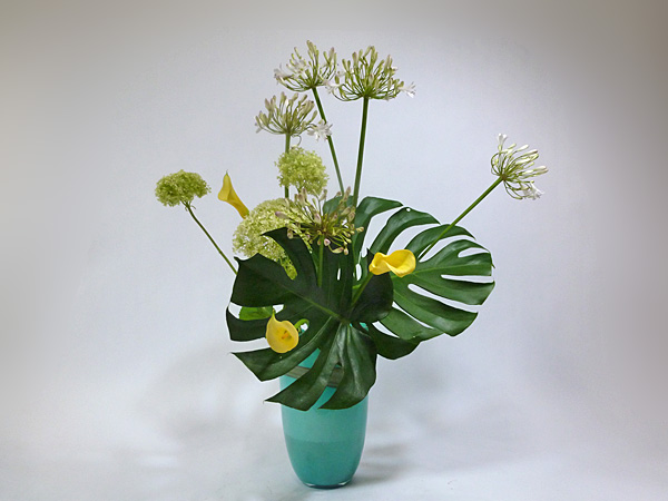 2012年8月9日木曜日、福島県郡山市・菅野草苑（かんのそうえん）教室で学ぶ秋元寛子さんの作品