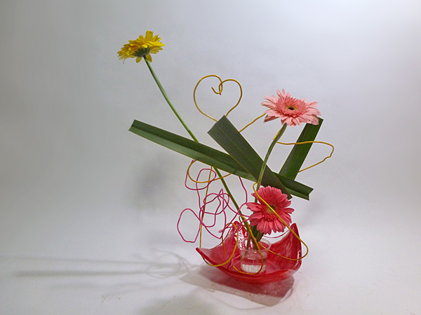 2012年12月20日木曜日、福島県郡山市・菅野草苑（かんのそうえん）教室で学ぶ大河原喜恵さんの作品