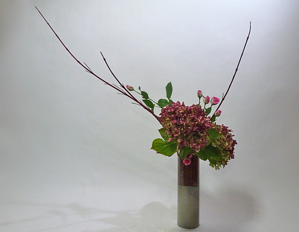 2012年12月5日水曜日、福島県郡山市・菅野草苑（かんのそうえん）教室で学ぶ石本草佳さんの作品