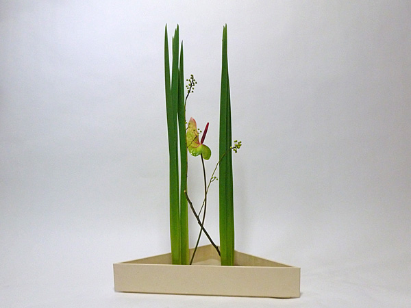 2012年2月24日金曜日、福島県郡山市・菅野草苑（かんのそうえん）教室で学ぶ大河原喜恵さんの作品