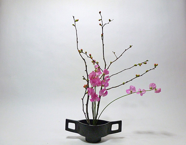 2012年2月3日金曜日、福島県郡山市・菅野草苑（かんのそうえん）教室で学ぶ円谷友子さんの作品