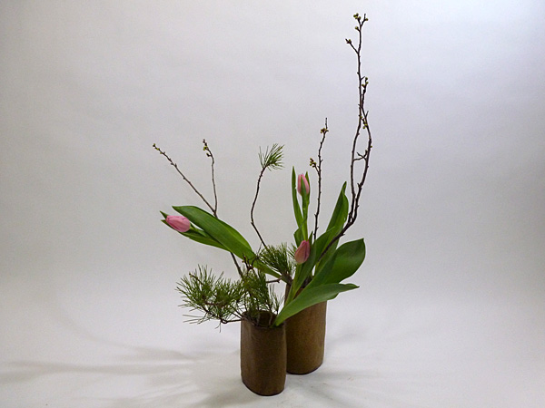 2012年1月4日水曜日、福島県郡山市・菅野草苑（かんのそうえん）教室で学ぶ円谷友子さんの作品