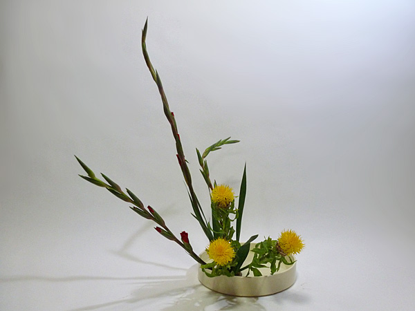 2012年7月9日月曜日、福島県郡山市・菅野草苑（かんのそうえん）教室で学ぶ七海彩夏さんの作品