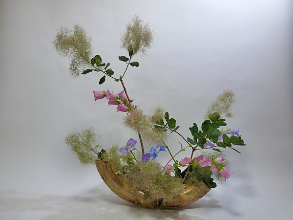 2012年7月3日火曜日、福島県郡山市・菅野草苑（かんのそうえん）教室で学ぶ樋口苑澪さんの作品