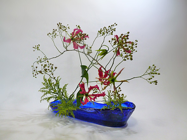 2012年7月24日火曜日、福島県郡山市・菅野草苑（かんのそうえん）教室で学ぶ樋口苑澪さんの作品