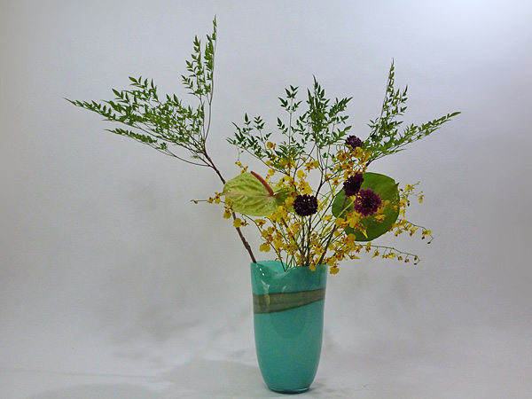 2012年7月4日水曜日、福島県郡山市・菅野草苑（かんのそうえん）教室で学ぶ国分華苑さんの作品