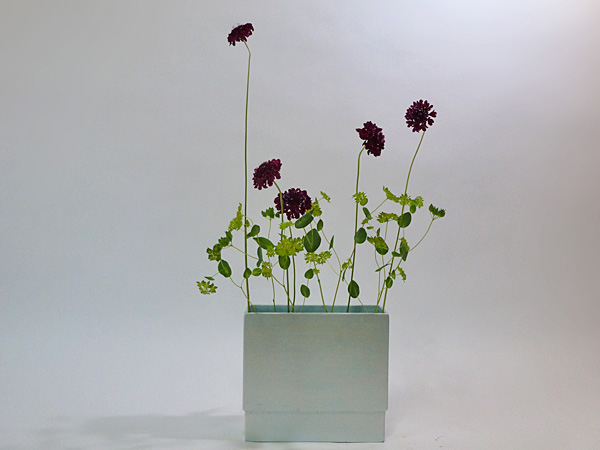 2012年7月5日木曜日、福島県郡山市・菅野草苑（かんのそうえん）教室で学ぶ大河原喜恵さんの作品