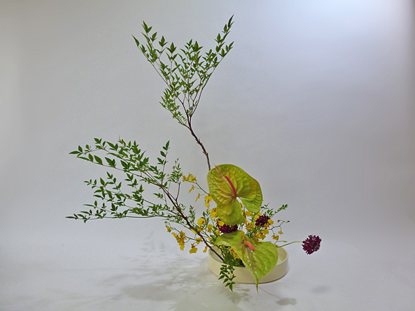 2012年6月25日月曜日、福島県郡山市・菅野草苑（かんのそうえん）教室で学ぶ遠藤千恵子さんの作品