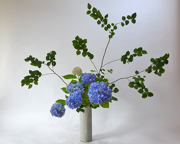 2012年6月28日木曜日、福島県郡山市・菅野草苑（かんのそうえん）教室で学ぶ本間草葵さんの作品