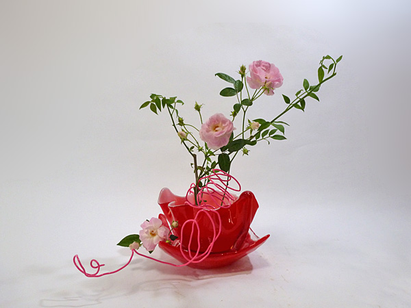 2012年5月30日水曜日、福島県郡山市・菅野草苑（かんのそうえん）教室で学ぶ樋口苑澪さんの作品