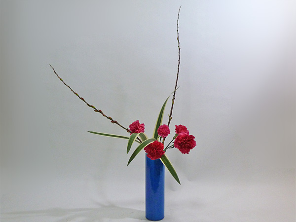 2012年11月14日水曜日、福島県郡山市・菅野草苑（かんのそうえん）教室で学ぶ七海彩夏さんの作品