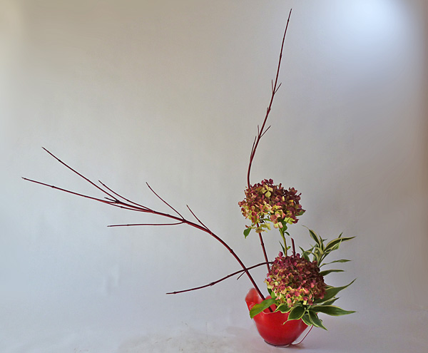 2012年11月27日火曜日、福島県郡山市・菅野草苑（かんのそうえん）教室で学ぶ秋元寛子さんの作品