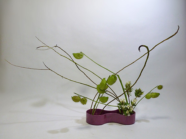 2012年10月22日月曜日、福島県郡山市・菅野草苑（かんのそうえん）教室で学ぶ樋口苑澪さんの作品