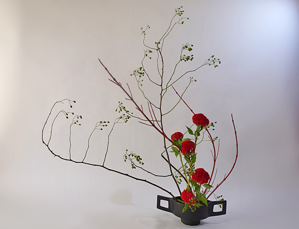 2012年10月2日火曜日、福島県郡山市・菅野草苑（かんのそうえん）教室で学ぶ秋元寛子さんの作品