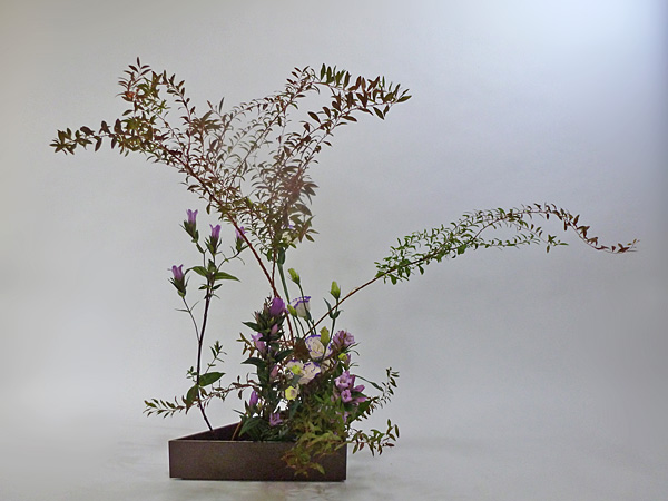 2012年10月15日月曜日、福島県郡山市・菅野草苑（かんのそうえん）教室で学ぶ秋元寛子さんの作品