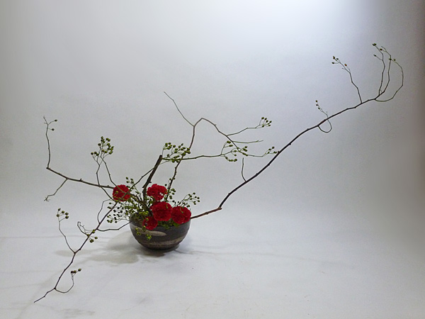 2012年10月5日金曜日、福島県郡山市・菅野草苑（かんのそうえん）教室で学ぶ根本和良さんの作品