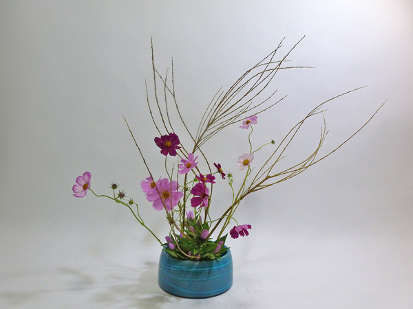 2012年10月12日金曜日、福島県郡山市・菅野草苑（かんのそうえん）教室で学ぶ石本草佳さんの作品