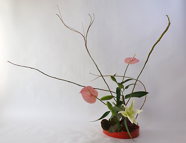 2012年9月17日月曜日、福島県郡山市・菅野草苑（かんのそうえん）教室で学ぶ秋元寛子さんの作品