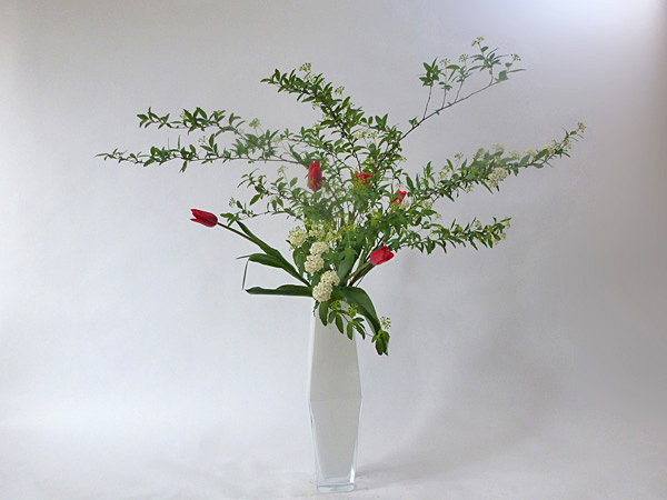 2013年4月3日水曜日、福島県郡山市・菅野草苑（かんのそうえん）教室で学ぶ本間草葵さんの作品