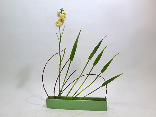 2013年4月22日月曜日、福島県郡山市・菅野草苑（かんのそうえん）教室で学ぶ樋口苑諷(優輝)さんの作品