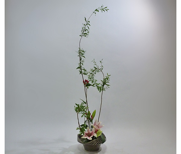 2013年8月28日水曜日、福島県郡山市・菅野草苑（かんのそうえん）教室で学ぶ樋口苑澪さんの作品