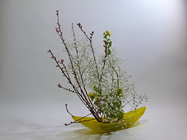 2013年2月21日木曜日、福島県郡山市・菅野草苑（かんのそうえん）教室で学ぶ国分華苑さんの作品