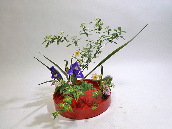 2013年2月19日火曜日、福島県郡山市・菅野草苑（かんのそうえん）教室で学ぶ大河原喜恵さんの作品