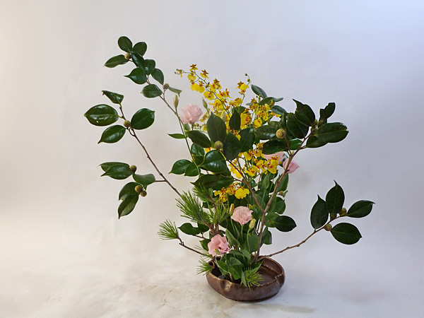 2013年1月18日金曜日、福島県郡山市・菅野草苑（かんのそうえん）教室で学ぶ遠山ハツ子さんの作品