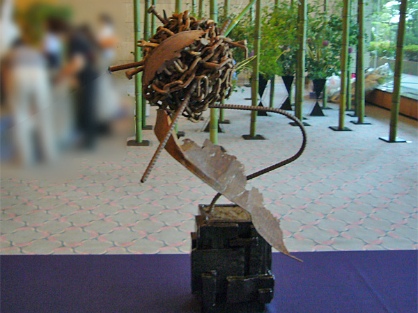 2013年7月5日金曜日、福島県郡山市・根本和良さんの作品