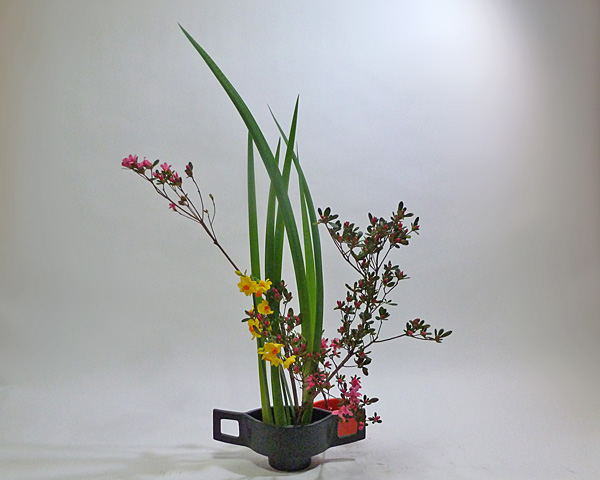 2013年3月7日木曜日、福島県郡山市・菅野草苑（かんのそうえん）教室で学ぶ国分華苑さんの作品