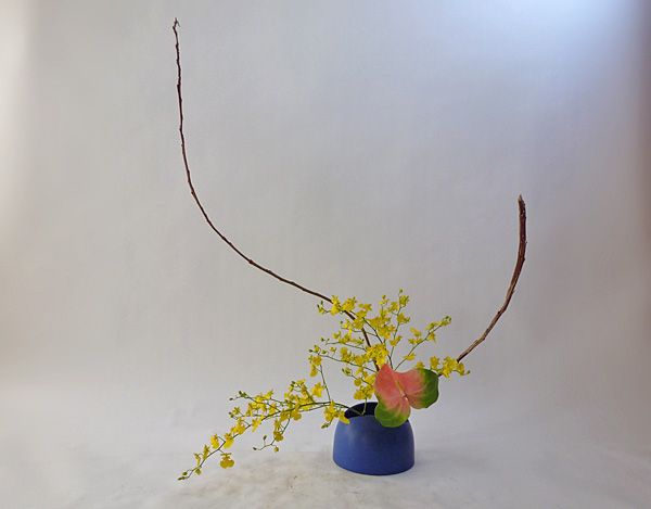 2013年3月13日水曜日、福島県郡山市・菅野草苑（かんのそうえん）教室で学ぶ本間草葵さんの作品