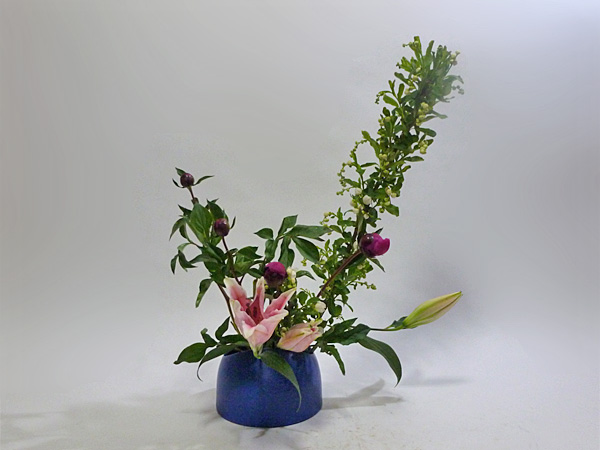 2013年5月13日月曜日、福島県郡山市・菅野草苑（かんのそうえん）教室で学ぶ七海彩夏さんの作品