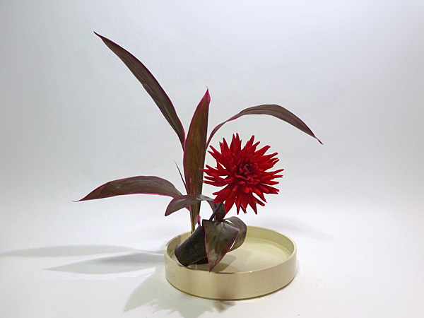 2013年11月28日木曜日、福島県郡山市・菅野草苑（かんのそうえん）教室で学ぶ七海彩夏さんの作品