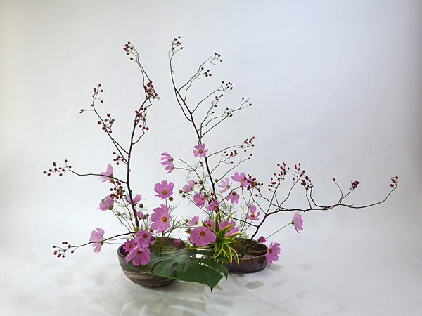 2013年11月4日月曜日、福島県郡山市・菅野草苑（かんのそうえん）教室で学ぶ遠山ハツ子さんの作品