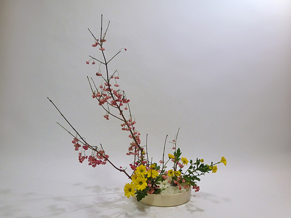 2013年11月21日木曜日、福島県郡山市・菅野草苑（かんのそうえん）教室で学ぶ遠山ハツ子さんの作品