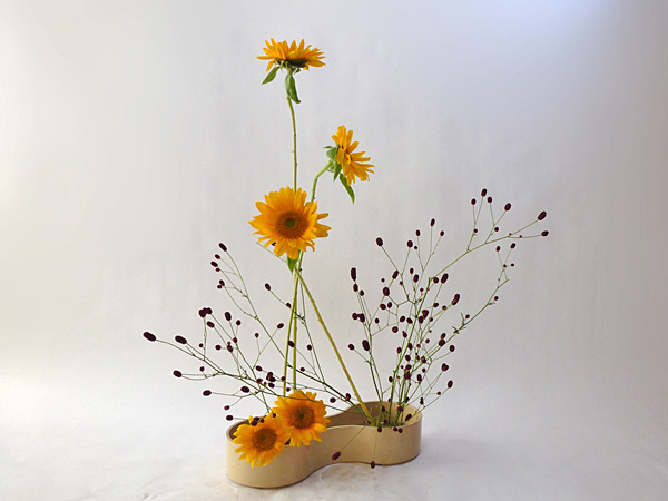 2013年11月12日火曜日、福島県郡山市・菅野草苑（かんのそうえん）教室で学ぶ秋元寛子さんの作品