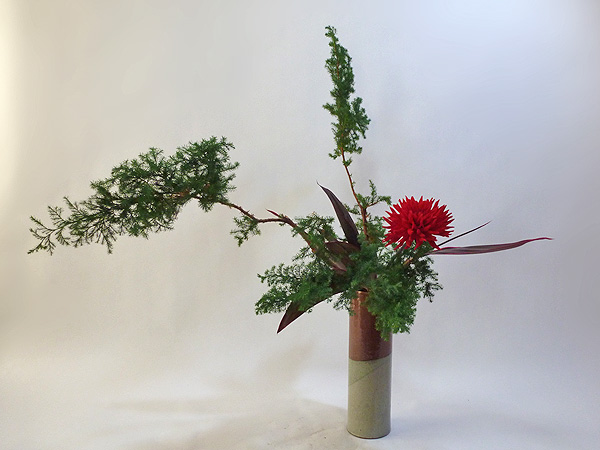 2013年11月27日水曜日、福島県郡山市・菅野草苑（かんのそうえん）教室で学ぶ秋元かなえさんの作品