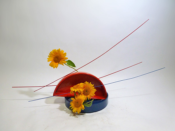 2013年11月14日木曜日、福島県郡山市・菅野草苑（かんのそうえん）教室で学ぶ大河原喜恵さんの作品