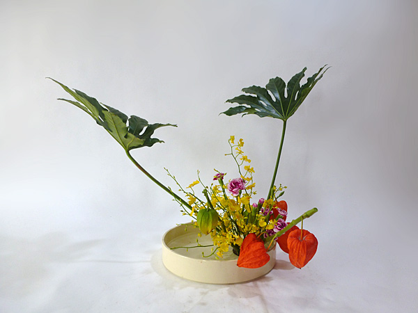 2013年9月4日水曜日、福島県郡山市・菅野草苑（かんのそうえん）教室で学ぶ遠藤千恵子さんの作品