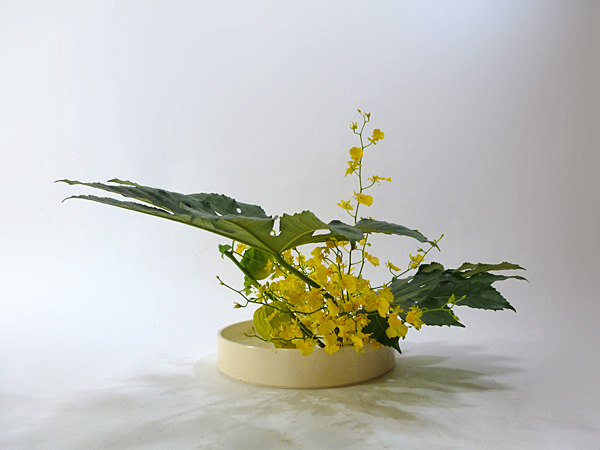 2013年9月16日月曜日、福島県郡山市・菅野草苑（かんのそうえん）教室で学ぶ本間草葵さんの作品