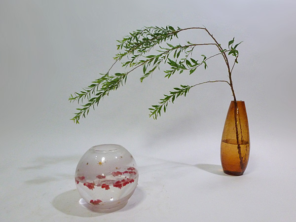 2013年9月2日月曜日、福島県郡山市・菅野草苑（かんのそうえん）教室で学ぶ円谷友子さんの作品