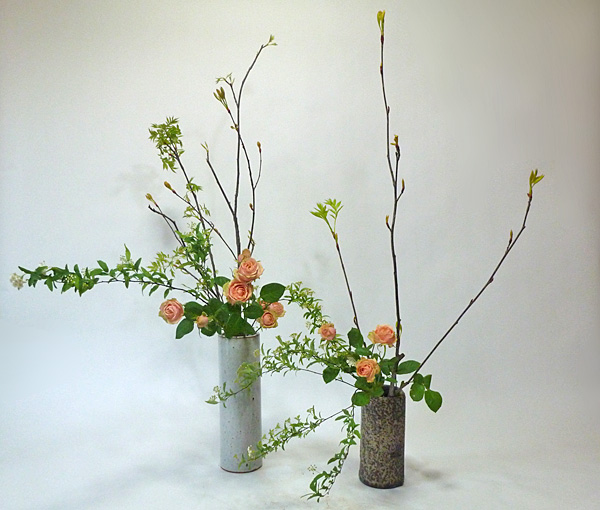 2014年4月10日木曜日、福島県郡山市・菅野草苑（かんのそうえん）教室で学ぶ遠山ハツ子さんの作品